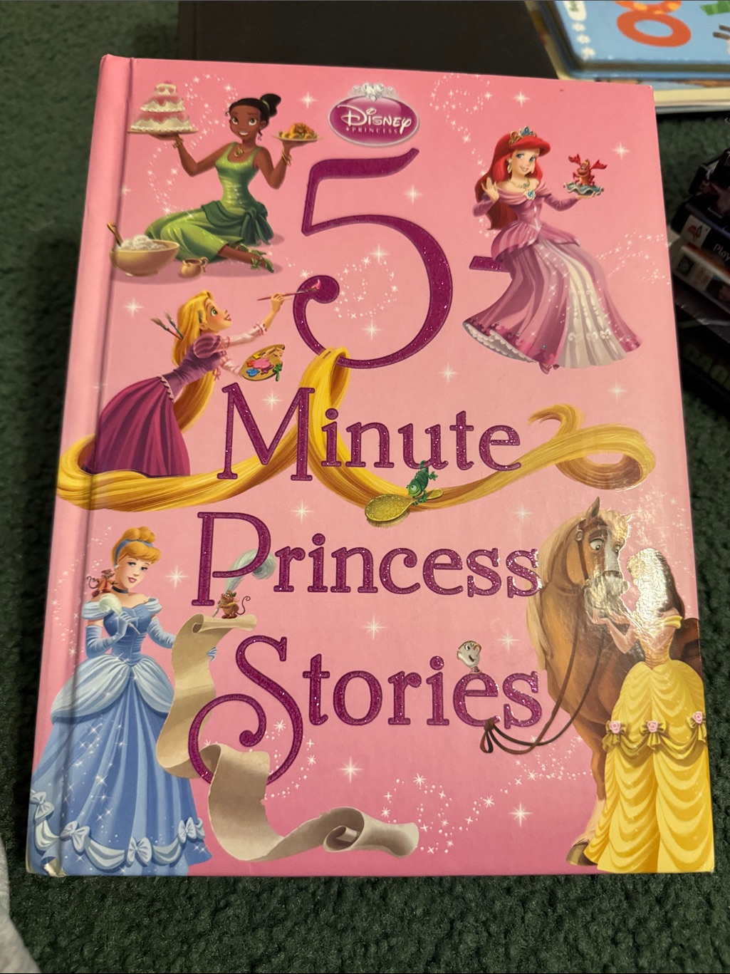 Disney Princess Five Minute Princess Stories Book